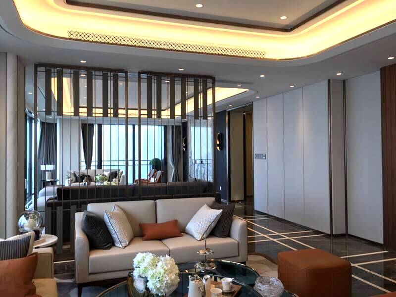 客厅空调安装效果图片